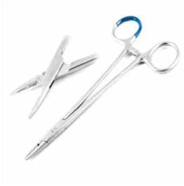 Needle holder Crile-Wood X-SERR jaw 15.5 cm w/c