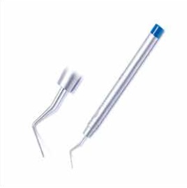 Probe dental grad. 3-3-3-3mm, tip internal angle 92°. 14.7cm