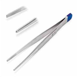 Forceps dressing standard patterns SERR tip 14.5 cm w/c