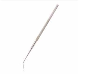 Explorer dental rigid. double ended 1.75 / 1.5 mm, 17 cm w/c