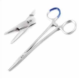 Needle holder Baumgartner X-SERR jaw 14.5 cm w/c