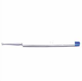 Curette bone oval. tip size 2 mm, 13 cm