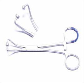 Clamp towel for paper drape 15 cm w/c
