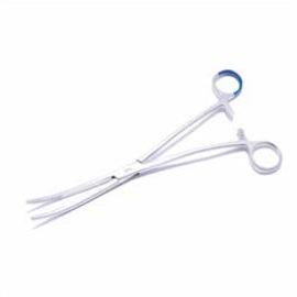 Forceps uterine sponge Bozemann S-CVD. SERR jaw. 25 cm