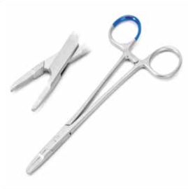 Needle holder Ryder delicated tip SERR jaw 14 cm w/c