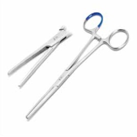 Forceps hemostatic Rochester-Pean STR jaw 16 cm w/c