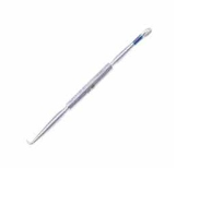 Curette ear Gross.dbl ended,hook 5mm, blunt.spoon 4x7mm, 12cm