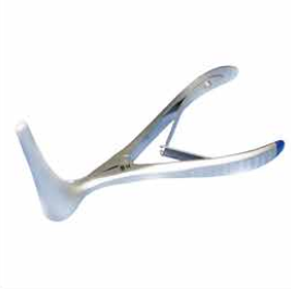 Speculum nasal Killian. blade size 75 x 7 mm, 14 cm