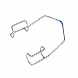 Retractor eye wire w/ rounded edges 4 cm w/c
