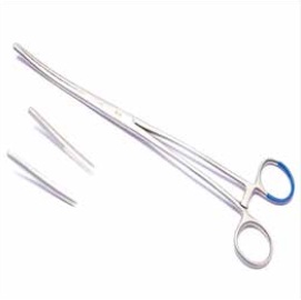 Forceps uterine sponge Bozemann S-CVD.groove jaw 25.5cm w/c
