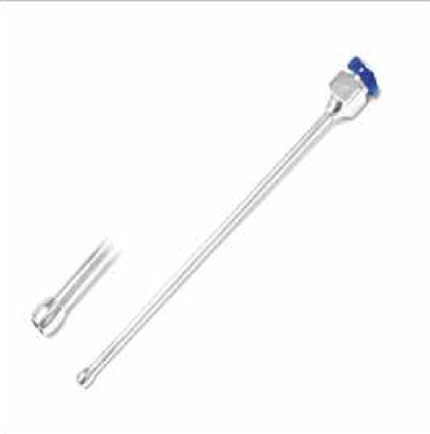 Button cannula needle Ø 1.2 mm, button Ø 1.8 mm, 10 cm long