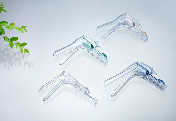PMMA vaginal speculum light source style large white