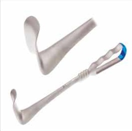 Retractor Richardson. blade size 30 x 29 mm, 24 cm