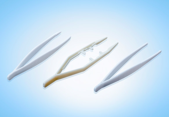 Tweezers without tooth (sterile)