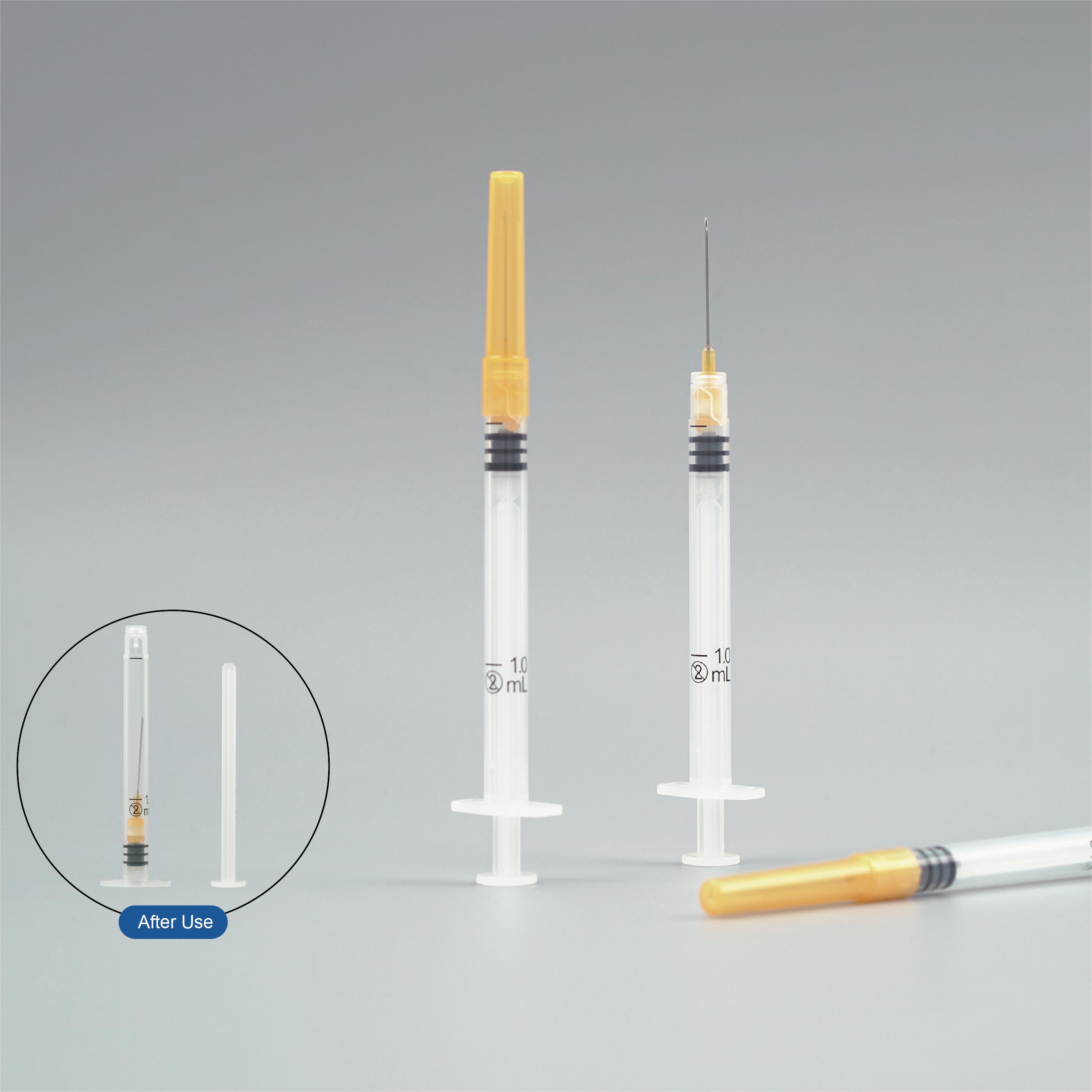 Safety Auto-Disable Syringe