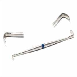Retractor Ragnell double ended 5x3/14x6.3 mm, 15 cm