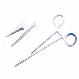 Needle holder DeBakey delicate tip SERR jaw 15.5 cm w/c TC