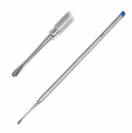 Spatula for urethra testing 18.5 cm Blue