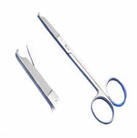 Scissors suture Spencer B/1-NOTCH STR 11.5 cm w/c