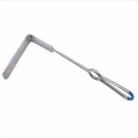Retractor Brunner blade size 100 x 25 mm, 27.5 cm